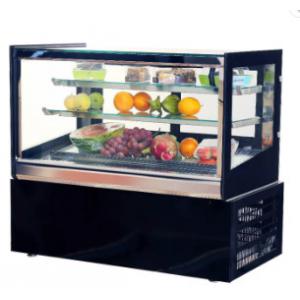 China Static Cooling Stainless Steel Display Fridge 550L Commercial supplier