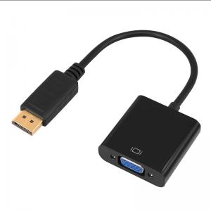 1080p Thunderbolt Male Display Port to Female VGA Displayport to VGA Monitor Cable