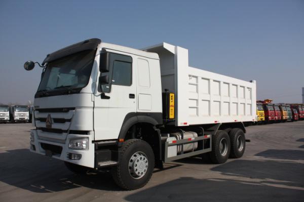 Multi Color Optional 30 Ton Tri Axle Dump Truck For Mining Model ZZ3257N3847A
