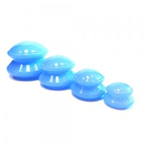 4 pcs differen Cupping Therapy Sets Anti Cellulite Cup Silicone Massage Cups Vacuum Suction Cups for Facial Body Massage