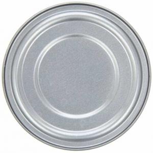 603# Food Packaging Dia 153mm Tinplate Bottom Lids Normal Tinned Round Bottle End