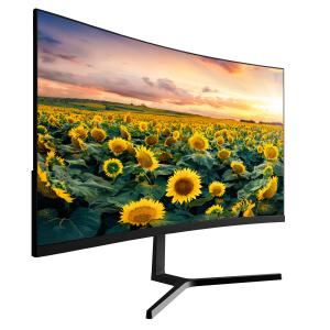 Curved Office Computer Monitor 165Hz 24 Inch With 85% NTSC 100%SRGB Color Gamut