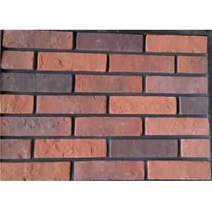 Steam - Crued Faux Brick Veneer Exterior Thickness 10-15mm With Cement / Pigment