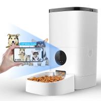 China FCC ABS Smart Pet Feeder 6L Automatic Dog Feeder With Camera on sale