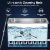 China Limpieza ultrasónica digital de 22L 480W. Limpieza industrial de grado profesional con calentador de 600W, modos Degas/Semi y temporizador de 30 minutos para piezas automáticas, herramientas de maquinaria y componentes de precisión. wholesale