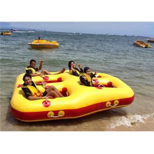 4 + Riders Commercial Grade Rental Pvc Crazy Towable Ski Tube For Water Sport