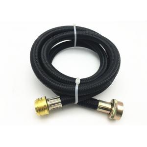 China 10MM SBR Material Black Washing Machine Hose Assembly with Fiber Braided supplier
