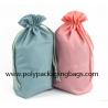 China Plastic PE Waterproof Cotton Rope Drawstring Bags W42 x L44cm wholesale