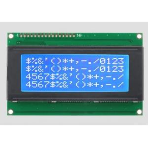 Character Display Lcd 20characters * 4Line Monochrome Module Blue White Backlight Port 5v