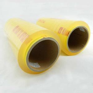 China OEM PVC Clear Plastic Cling Wrap / Stretch Film Jumbo Roll For Packing Food supplier