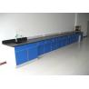 Lab Workbench 6m Long Side Lab Table All Steel Laboratory Wall Bench
