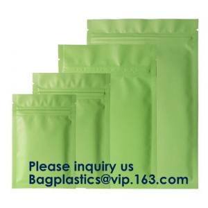 1 oz Matte white printing Loose Leaf Herbal Tea Packaging zip lock bag / Tea Leaf Bag,Herbal Child Proof Bag For Tobacco