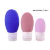 China Squeezable Soft Silicone Travel Containers Three Sizes With Different Capacity Optional wholesale
