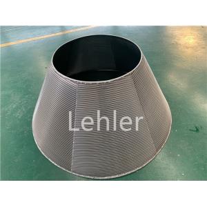 Smooth Surface Wedge Wire Basket 250 Micron Wedge Wire Screen