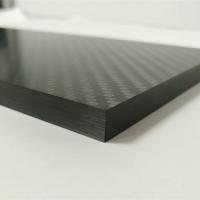 China 100% 3K Carbon Fiber Thin Flexible Sheet Low Density And Light Weight on sale