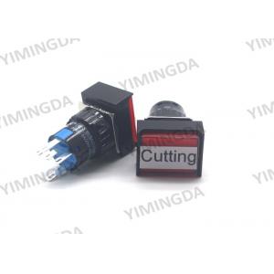 China Red Cutting Machine Parts Cutting Button For Yin / Takatori Hy-s1606 Cutter supplier