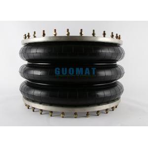 Flange Ring Triple Convoluted Industrial Air Bag Natural Rubber Air Spring 3H630376