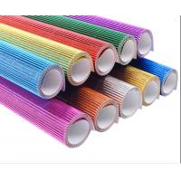 China 50cm*70cm Metallic Corrugated Paper Sheets Handicraft Corrugated Cardboard Paper Roll on sale