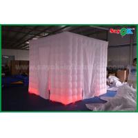 China 2.5m X 2.5m X 2.5m Two Doors Inflatable Photo booth Props Portable Photo Booth Tent on sale