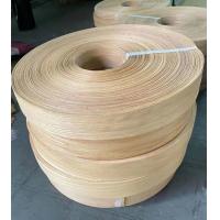 China Iron On Oak Edge Banding White Oak Strips 150m/Roll 0.5mm Thickness on sale