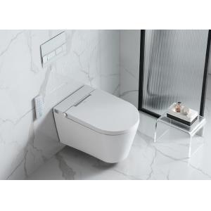 Elongated Rimless Toilet Bowl Intelligent Wall Hung for Bathroom