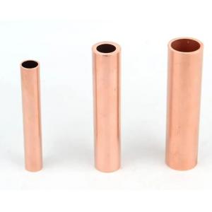 Factory wholesale 6mm 8mm 10mm Diameter Solid Copper Pipe Polished Surface Straight Copper Tube