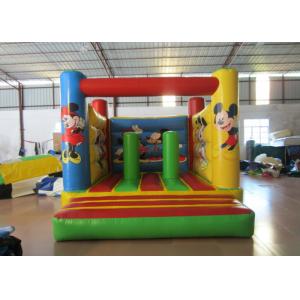 China Small size inflatable mickey jumping house PVC inflatable Kindergarten bouncer mini size inflatable bouncy supplier