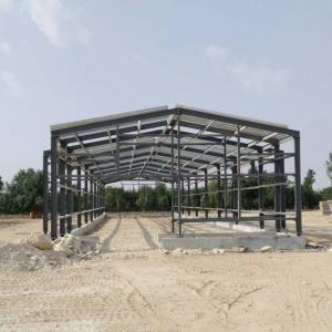 ODM Prefab Metal Warehouse Intelligent Steel Frame Chicken House