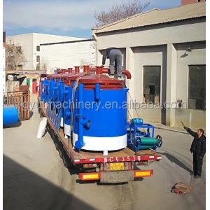 China Smokeless Purification System BBQ Wood Charcoal Making Machine Carbonization Furnace on sale