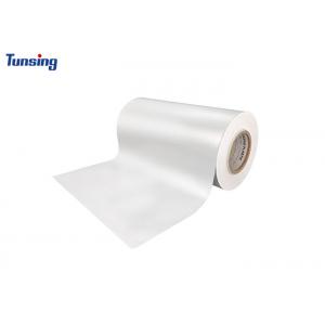 Milky White Translucent Polyester Film PES Adhesive Hot Melt Glue Film For Shoe Tongue