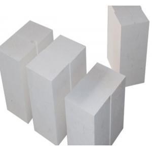 China Different Size high temp brick , Sintered AZS Refractory Brick for Glass Furnace supplier