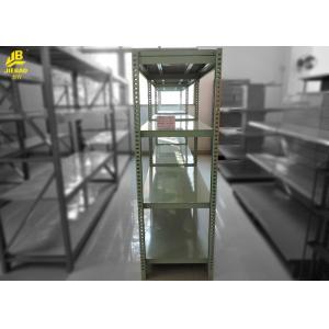 China Straight Arm Anti Corrosion Industrial Storage Shelves Racks Gray Colour 2.4M High supplier