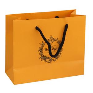 Cheap Custom Printed Luxury retail paper shopping bag Supplier