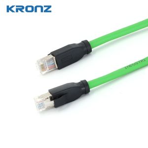China Connecteurs IP20 Ethernet RJ45 étanches à double écran supplier