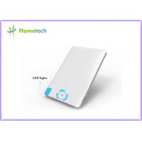 China Credit Card Sized Power Bank 2200mAh External Battery Pack Charger on sale