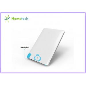 China Credit Card Sized Power Bank 2200mAh External Battery Pack Charger supplier