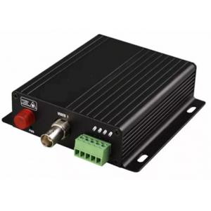 1 BNC 1 Data Fiber Video Digital Converter , Coaxial Analog Video Optical Transceiver