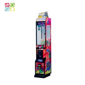 China Mini Arcade Game Metal Cabinet Claw Crane Machine With Debit Card Payment System supplier