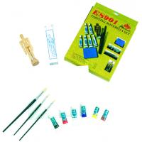 China Fine Art Painting Set Art Kits For Teenager Manikin Canvas Panel Included on sale