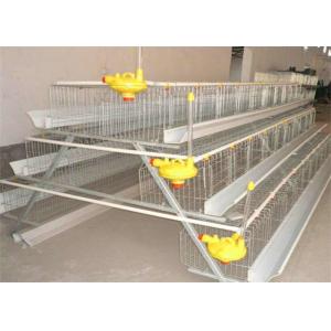 China Q235 Layer Bird Cage 3 Tier 5 Doors Galvanized Chicken Layer Cages supplier