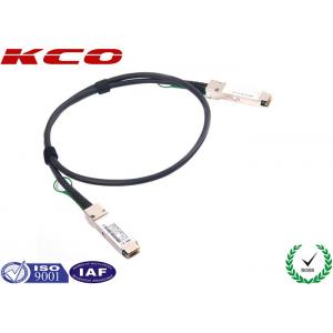 China Ethernet 40G 28AWG QSFP to QSFP Cable Compatible CISCO H3C JUNIPER supplier
