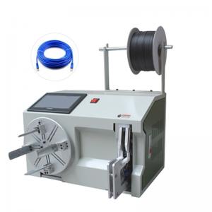 China 75-140mm Tie Semi Automatic Wire Winding Machine USB Cable Tying Machine supplier