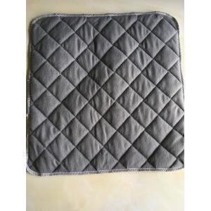 China Square Quilted Oil Absorbent Mat in grey color with needle punch nonwoven interlining supplier