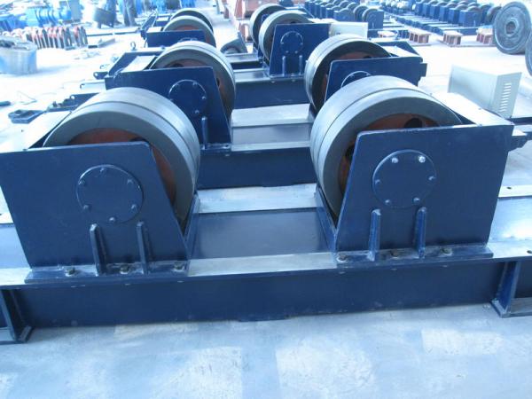 WR 60T Bolt Fix Adjustable Welding  Rollers with 2 motors drive