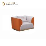 SGS European Single Recliner Modern Upholstered Sofa