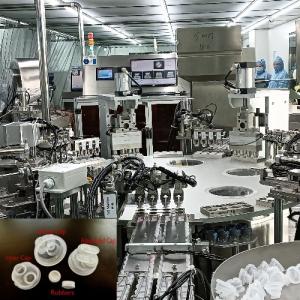 China Double Port Cap Assembly Machine for Medical Infusion Bottles wholesale