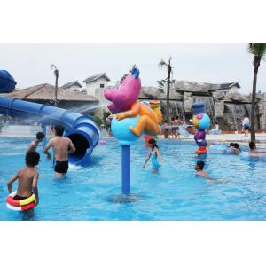 China Rabbit Cartoon Aqua Play Structures, Spray Park Equipments, Water Playground Equipment supplier