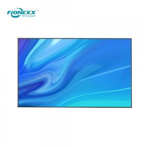 China QLED 4K 65 Inch Lcd Display Wall Mount Lcd Panel 700nits Brightness supplier