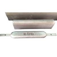 China Bracelet Aluminum Sacrificial Anodes For Subsea Steel Pipeline DNV Approved on sale