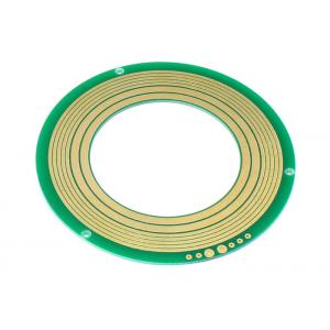 Custom Through Hole PCB Pancake Slip Ring Connector High Rotating Speed